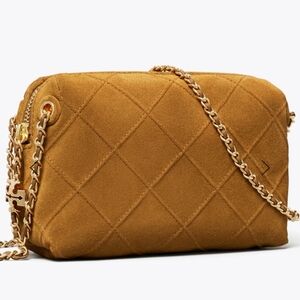 Tory Burch Fleming Suede Crossbody